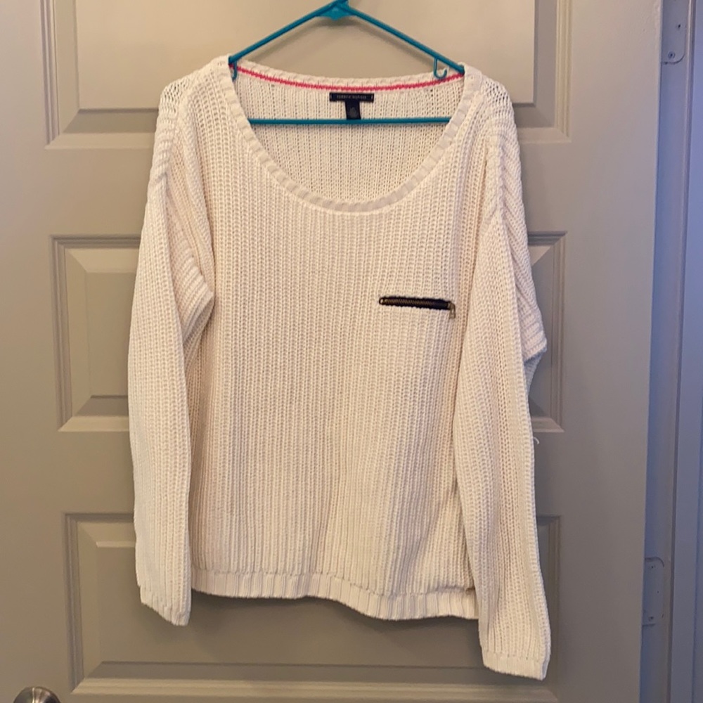 White sweater